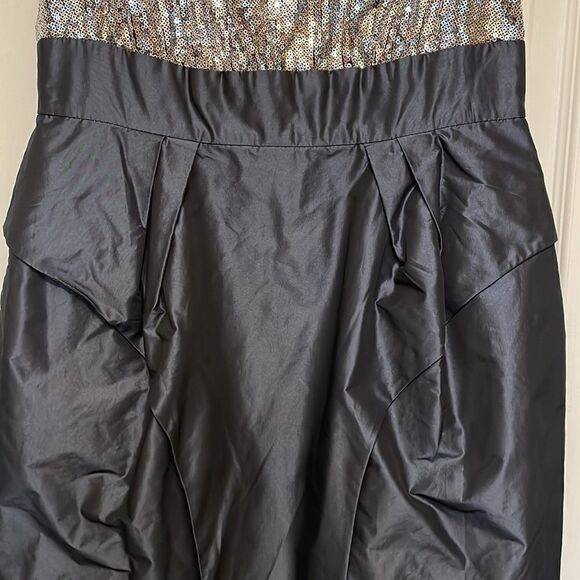 BCBGeneration Blue Frost Sequin Mini Dress, NWT - Picture 2 of 9